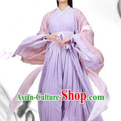 Traditional Ancient Chinese Imperial Princess Costume, Elegant Hanfu Clothing Chinese Han Dynasty Tailing Embroidered Clothing for Women