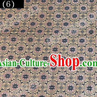 Asian Chinese Traditional Embroidered Flowers Song Brocade Silk Fabric, Top Grade Satin Tang Suit Hanfu Dress Fabric Cheongsam Cloth Material