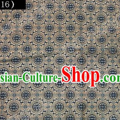 Asian Chinese Traditional Embroidered Song Brocade Silk Fabric, Top Grade Satin Tang Suit Hanfu Dress Fabric Cheongsam Cloth Material