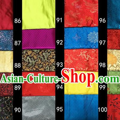 Asian Chinese Traditional Embroidered Sachet Bursa Pouch Fabric, Top Grade Satin Neadend Cloth Material