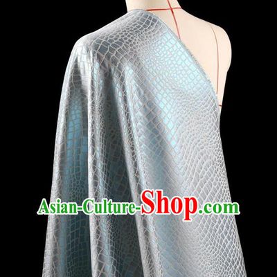 Traditional Asian Chinese Handmade Embroidery Coat Silk Tapestry Blue Fabric Drapery, Top Grade Nanjing Brocade Ancient Costume Cheongsam Cloth Material