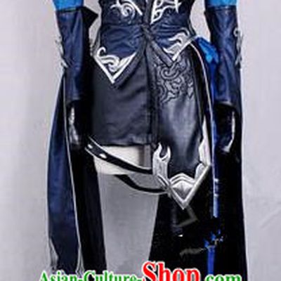 Asian Chinese Traditional Cospaly Customization Ming Dynasty Knight-errant Embroidered Costume, China Elegant Hanfu Swordswoman Clothing for Women