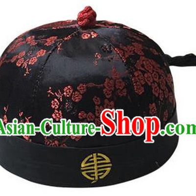 Asian Chinese Photography Film Props Traditional China Ancient Manchu Prince Hat