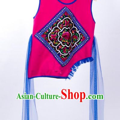 Traditional Chinese National Costume Vest, Elegant Hanfu Embroidered Tang Suit Waistcoat for Women