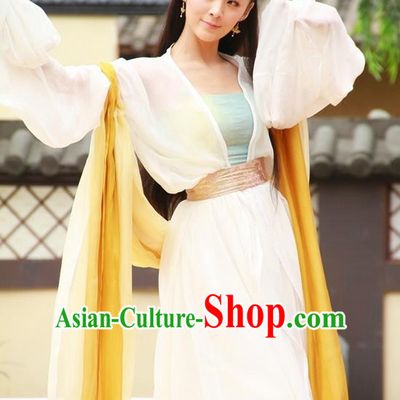 Traditional Ancient Chinese Tang Dynasty Princess Dress Clothing, Chinese Ancient Palace Lady Dance Costume and Headpiece Complete Set