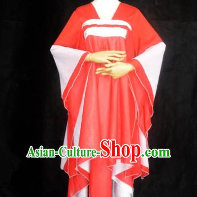 Chinese Ancient Cosplay Tang Dynasty Princess Costumes, Chinese Traditional Red Dress Clothing Chinese Cosplay Palace Lady Costume for Women