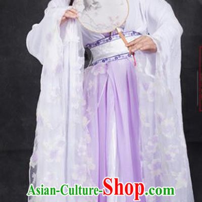 Chinese Ancient Cosplay Tang Dynasty Princess Embroidery Pink Dress, Chinese Traditional Hanfu Clothing Chinese Fairy Costume for Women