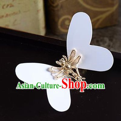 Traditional Handmade Chinese Ancient Classical Wedding Hair Accessories Bride Butterfly Hair Stick, China Princess Hairpins Headwear for Women