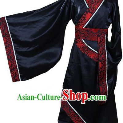Traditional Chinese Han Dynasty Minister Costume, China Ancient Hanfu Bridegroom Wedding Clothing for Men