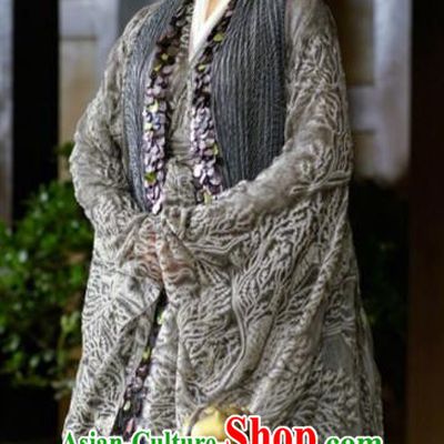 Traditional Chinese Southern and Northern Dynasties Saintess Swordswoman Costume, Lost Love In Times Chinese Ancient Fairy Hanfu Dress for Women