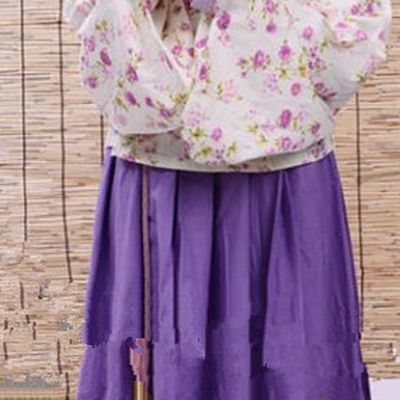 Traditional Chinese Ming Dynasty Young Lady Costume Purple Blouse and Skirt, China Ancient Hanfu Dress Princess Embroidery Clothing for Women