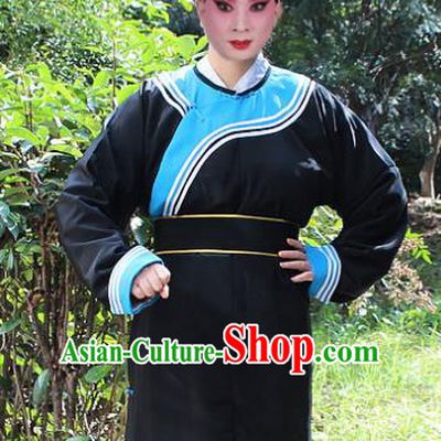 Traditional China Beijing Opera Song Dynasty Government Runners Costume and Headwear, Ancient Chinese Peking Opera Takefu Clothing