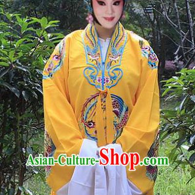 Traditional China Beijing Opera Young Lady Hua Tan Costume Imperial Empress Embroidered Cape, Ancient Chinese Peking Opera Female Diva Embroidery Dress Clothing