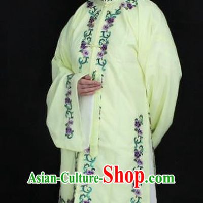 Traditional China Beijing Opera Young Lady Hua Tan Costume Green Embroidered Shawl, Ancient Chinese Peking Opera Female Diva Embroidery Dress Clothing