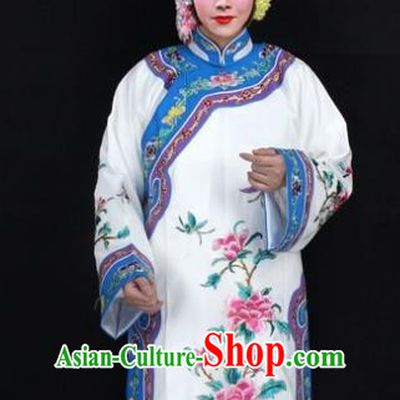 Traditional China Beijing Opera Young Lady Hua Tan Costume Qing Dynasty Imperial Concubine Embroidered Clothings, Ancient Chinese Peking Opera Diva Embroidery Dress Clothing