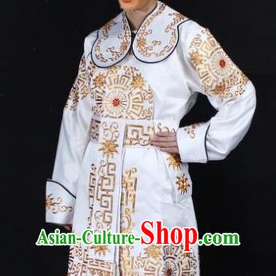 Traditional China Beijing Opera Swordplay Costume Embroidered Clothing, Ancient Chinese Peking Opera Blues Full Embroidery Clothing