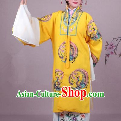 Top Grade Professional Beijing Opera Female Role Costume Imperial Concubine Embroidered Cape, Traditional Ancient Chinese Peking Opera Diva Embroidery Clothing