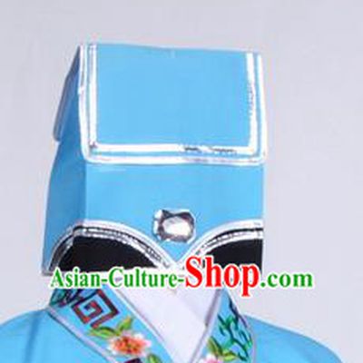 Top Grade Professional Beijing Opera Niche Costume Scholar Hair Accessories Headwear, Traditional Ancient Chinese Peking Opera Young Men Hat
