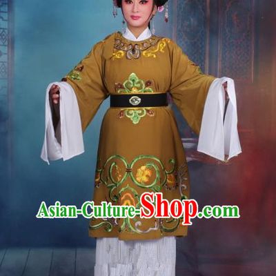 Traditional China Beijing Opera Old Women Costume Matchmaker Embroidered Ginger Clothing, Ancient Chinese Peking Opera Pantaloon Dress Clothing