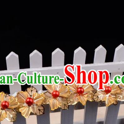 Traditional China Beijing Opera Hua Tan Hair Accessories Pearls Hairpin, Ancient Chinese Peking Opera Women Hairpins Diva Temple Kanzashi Headwear