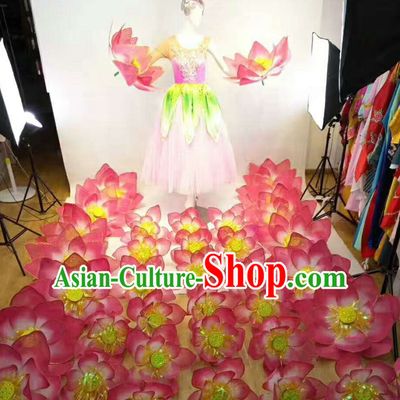 Professional Stage Performance Costumes Made to Order Custom Tailored Costume Garment and Headpieces Complete Set