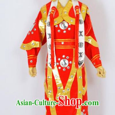 Traditional Chinese Professional Peking Opera Costume, China Beijing Opera Female General Hua Mulan Clothing and Headwear Complete Set