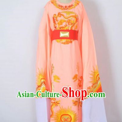 Traditional Chinese Professional Peking Opera Young Men Costume, China Beijing Opera Shaoxing Opera Niche Prince Embroidery Long Robe Clothing