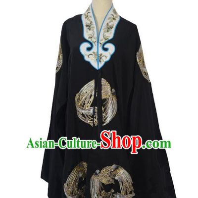 Traditional Chinese Professional Peking Opera Old Women Costume Embroidered Gown, China Beijing Opera Pantaloon Robe Clothing