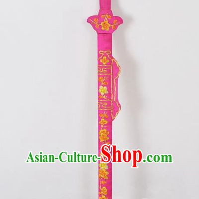 Traditional Chinese Wudang Tai Chi Sword Kungfu Kung Fu Swords Wu Shu Peking Opera Blues Rosy Sword for Women