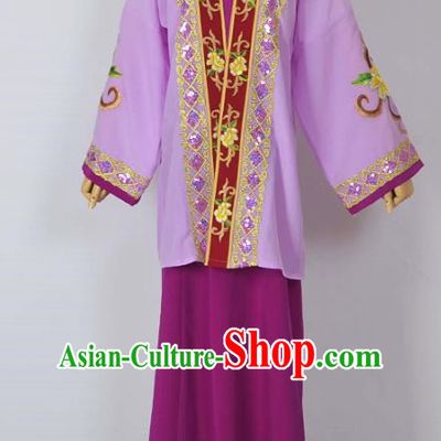 Traditional Chinese Professional Peking Opera Imperial Dowager Costume, China Beijing Opera Old Women Embroidery Dress Clothing