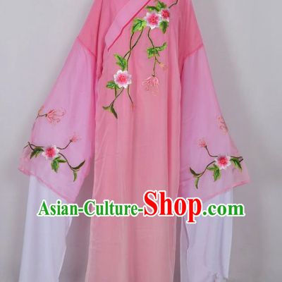Traditional Chinese Professional Peking Opera Young Men Niche Water Sleeve Costume Pink Embroidery Robe, China Beijing Opera Nobility Childe Scholar Embroidered Clothing