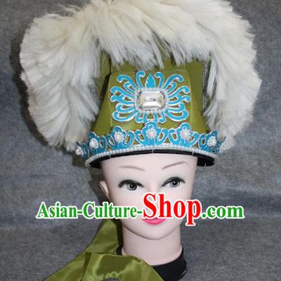Traditional Handmade Chinese Ancient Classical Hair Accessories Peking Opera Niche Hat, China Beijing Opera Scholar Headwear