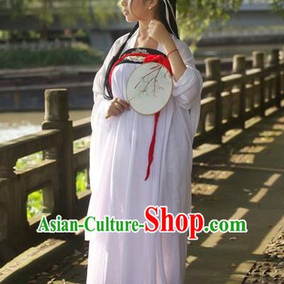 Traditional Chinese Tang Dynasty Imperial Concubine Costume Embroidery Blouse and Slip Skirt, Elegant Hanfu Clothing Chinese Ancient Princess Clothing for Women