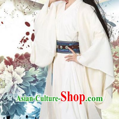 Traditional Ancient Chinese Princess Costume, Elegant Hanfu Clothing Chinese Han Dynasty Swordswoman Embroidered Clothing