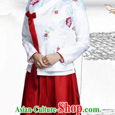 Traditional Chinese Qing Dynasty Young Lady Costume, Elegant Hanfu Clothing Chinese Ancient Republic of China Young Dowager Embroidery Xiuhe Suit Clothing