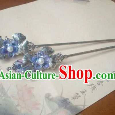 Traditional Chinese Ancient Classical Handmade Palace Lady Hairpin Hair Accessories, Hanfu Hair Stick Hair Fascinators Hairpins for Women