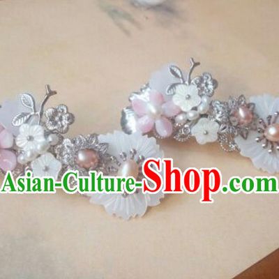 Traditional Handmade Chinese Ancient Classical Hanfu Hair Accessories Palace Lady Hair Claw, Princess Hairpins Hair Stick Headwear for Women