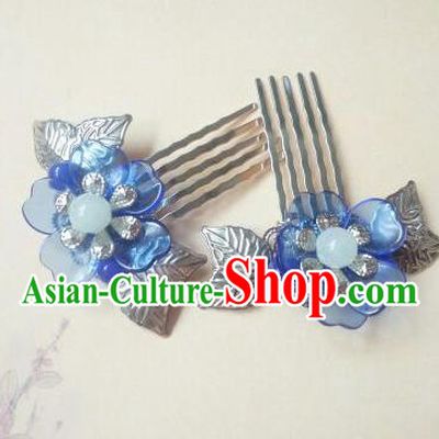 Traditional Handmade Chinese Ancient Classical Hair Accessories Hairpin Headwear Palace Lady Hair Comb for Women