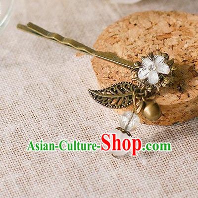 Chinese Handmade Classical Accessories Bride Tassel Hairpin, China Xiuhe Suit Hair Claw for Women