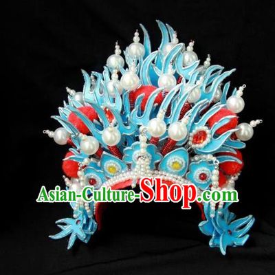 Traditional Handmade Chinese Wedding Hair Accessories Headwear, Ancient Chinese Bride Phoenix Coronet Headpiece