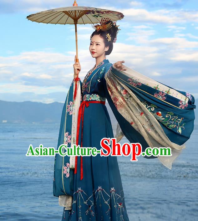 Ancient Chinese Costume hanfu Chinese Wedding Dress Tang Dynasty princess Clothing Ancient Chinese Costume hanfu Chinese Wedding Dress Tang Dynasty princess Clothing