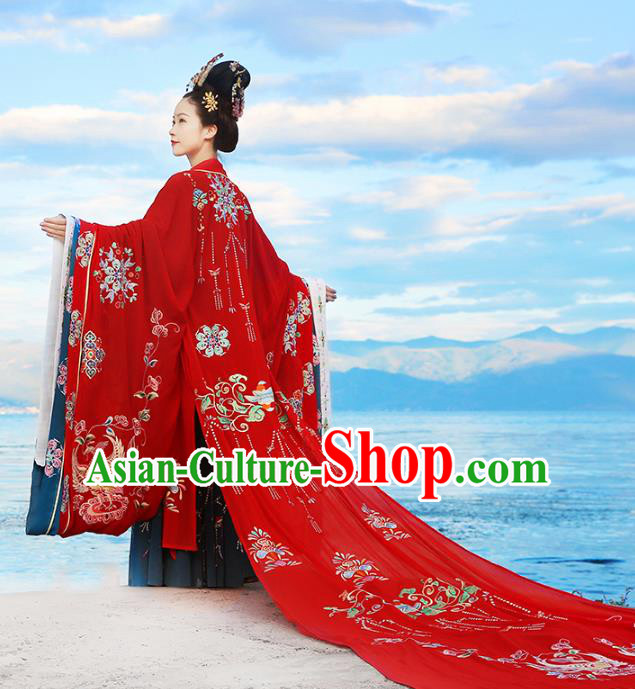 Ancient Chinese Costume hanfu Chinese Wedding Dress Tang Dynasty princess Clothing Ancient Chinese Costume hanfu Chinese Wedding Dress Tang Dynasty princess Clothing