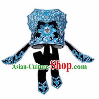 Traditional China Beijing Opera Scholar Hats, Chinese Peking Opera Niche Headwear