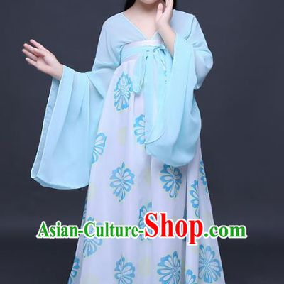 Traditional Chinese Tang Dynasty Imperial Princess Costume, China Ancient Palace Lady Hanfu Dress Clothing for Kids