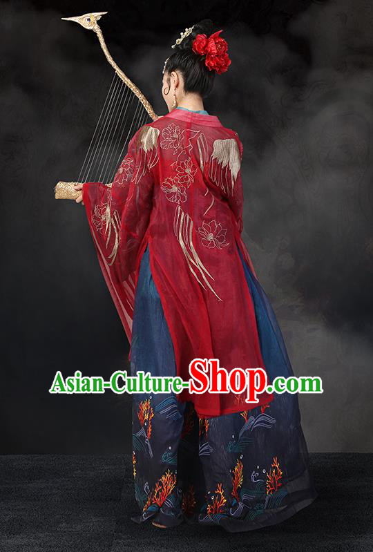 Traditional Ancient Chinese Costume Chinese Style Wedding Dress Ancient Tang Dynasty hanfu princess Clothing Traditional Ancient Chinese Costume Chinese Style Wedding Dress Ancient Tang Dynasty hanfu princess Clothing