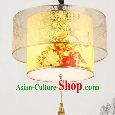 Traditional Chinese Handmade Scaldfish Palace Lantern China Ceiling Palace Lamp