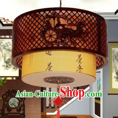 Traditional Chinese Handmade Sheepskin Lantern Classical Palace Lantern China Ceiling Palace Lamp