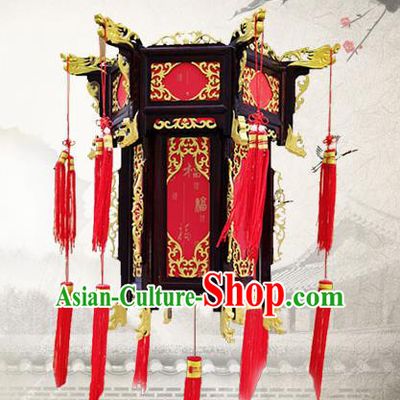 Traditional Chinese Handmade Red Sheepskin Ceiling Lantern Classical Palace Lantern China Palace Lamp