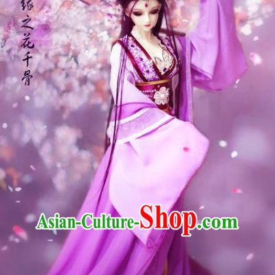 Traditional Chinese Ancient Imperial Consort Costume, Chinese Tang Dynasty Fairy Embroidered Clothing for Women