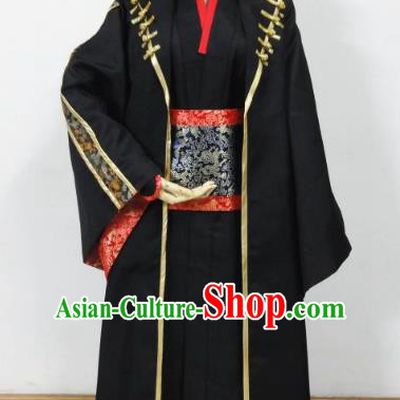 Traditional Chinese Cosplay Ming Dynasty Swordsman Costume Ancient Imperial Bodyguard Clothing for Men